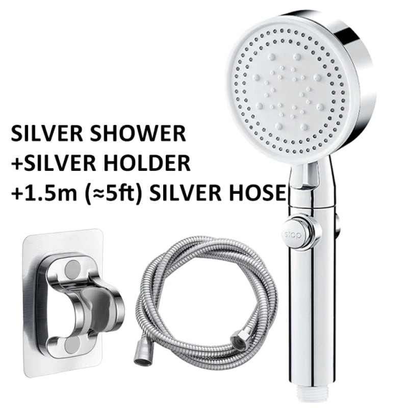 Eco-Friendly High Pressure Adjustable Shower Head