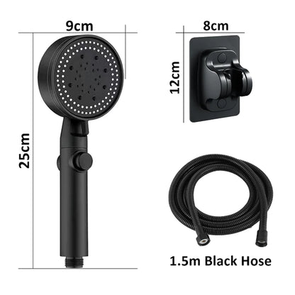 Eco-Friendly High Pressure Adjustable Shower Head