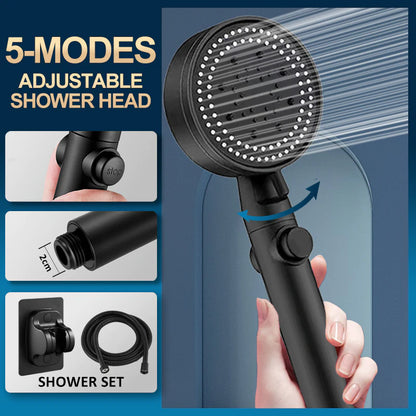 Eco-Friendly High Pressure Adjustable Shower Head