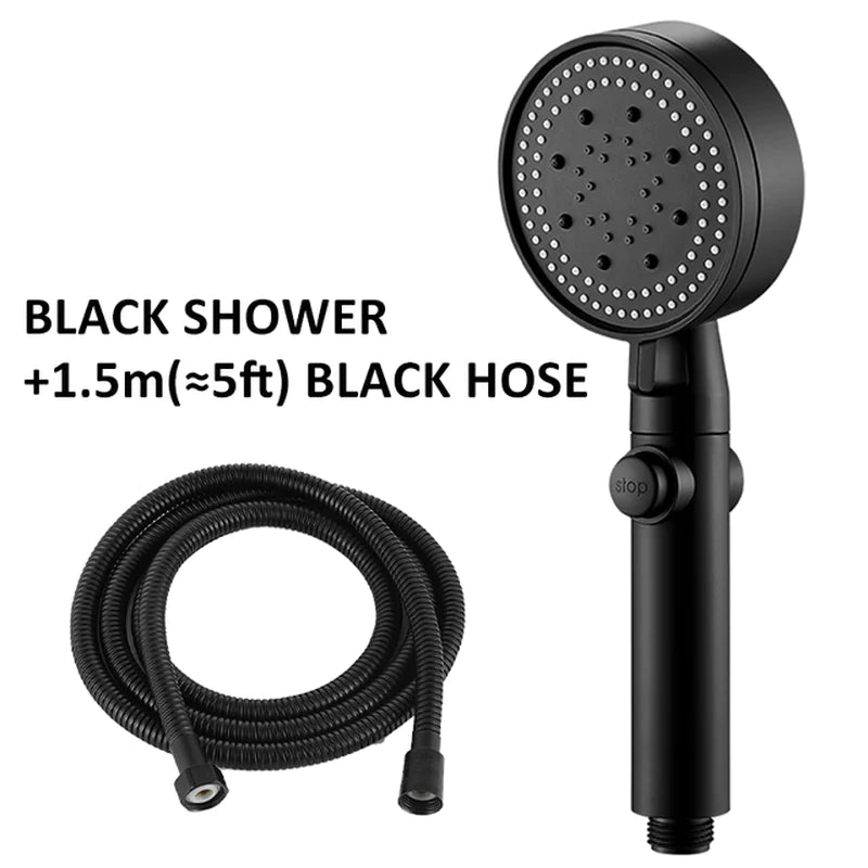 Eco-Friendly High Pressure Adjustable Shower Head